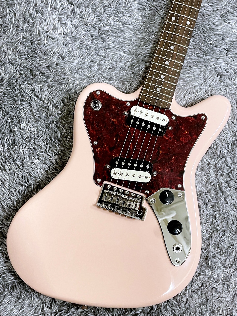 Squier by Fender Paranormal Super-Sonic Shell Pink【限定モデル 