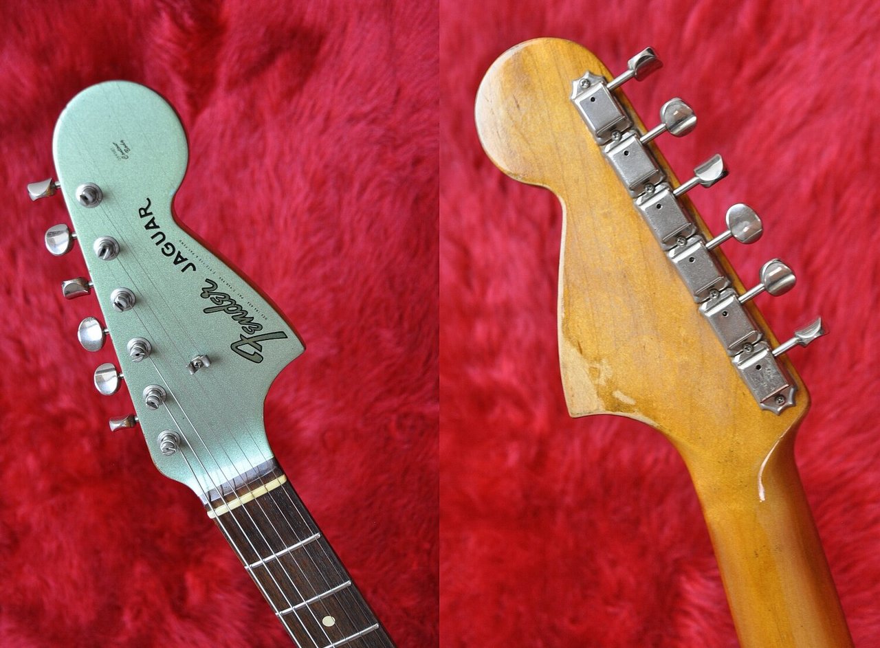 Fender USA American Vintage '62 Jaguar Ice Blue Metallic Matching
