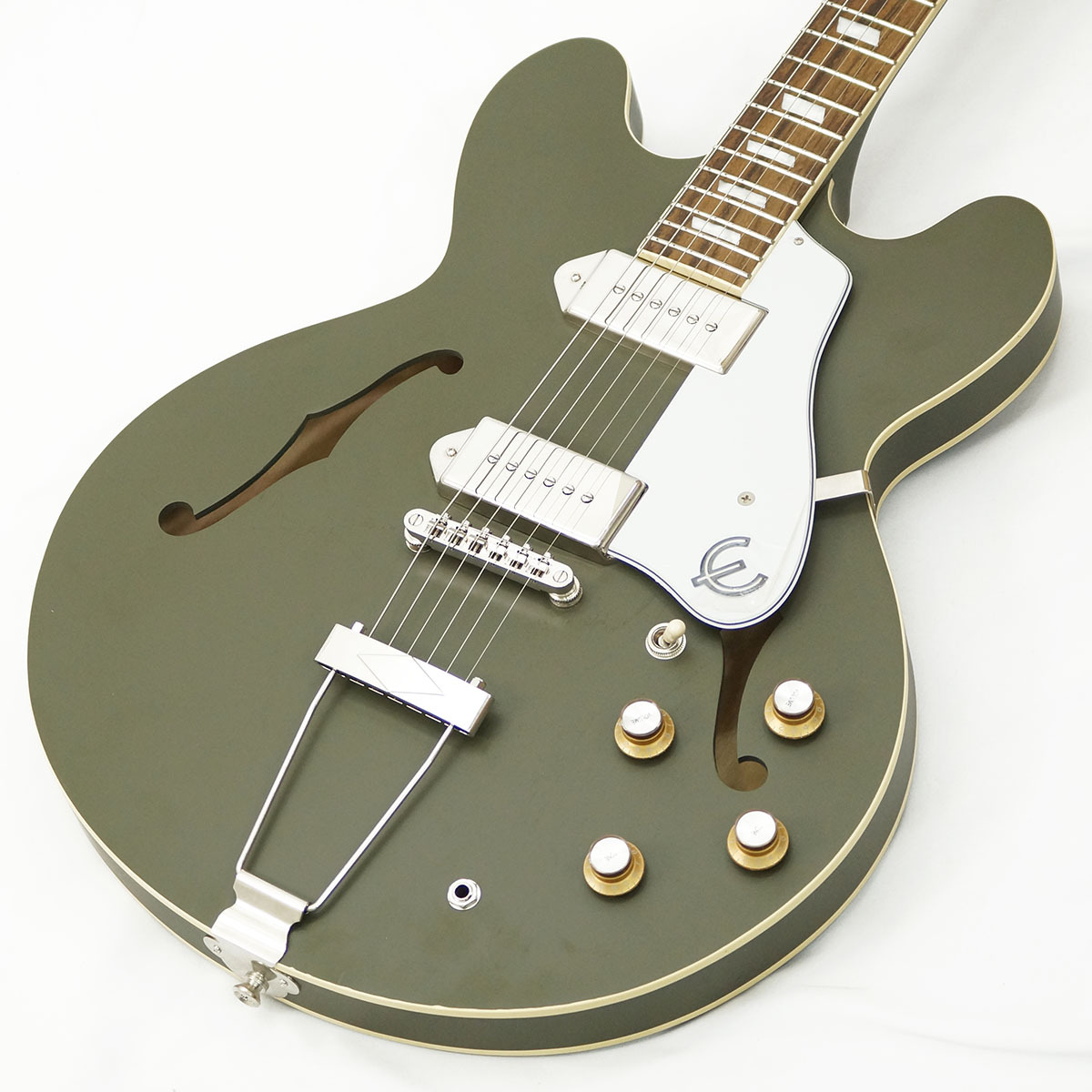 Epiphone Casino Worn (Worn Olive Drab) [USED]（中古）【楽器検索