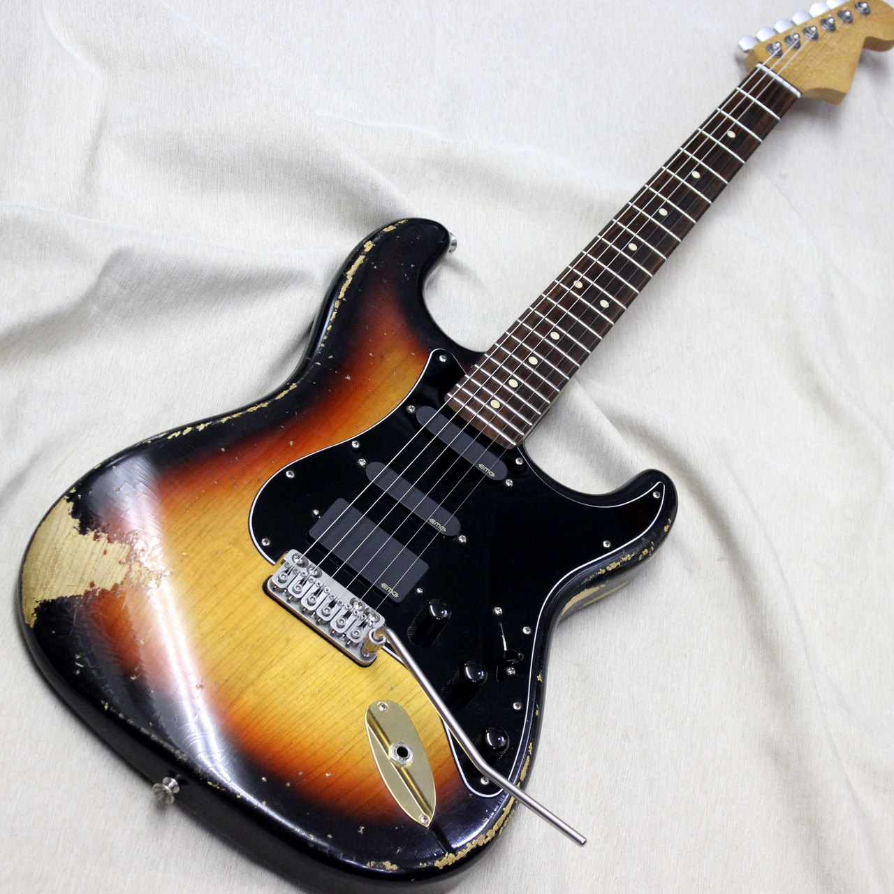 MJT Ash ST-Type Body WARMOTH MaplePau Rosewood Stratocaster Tupe 
