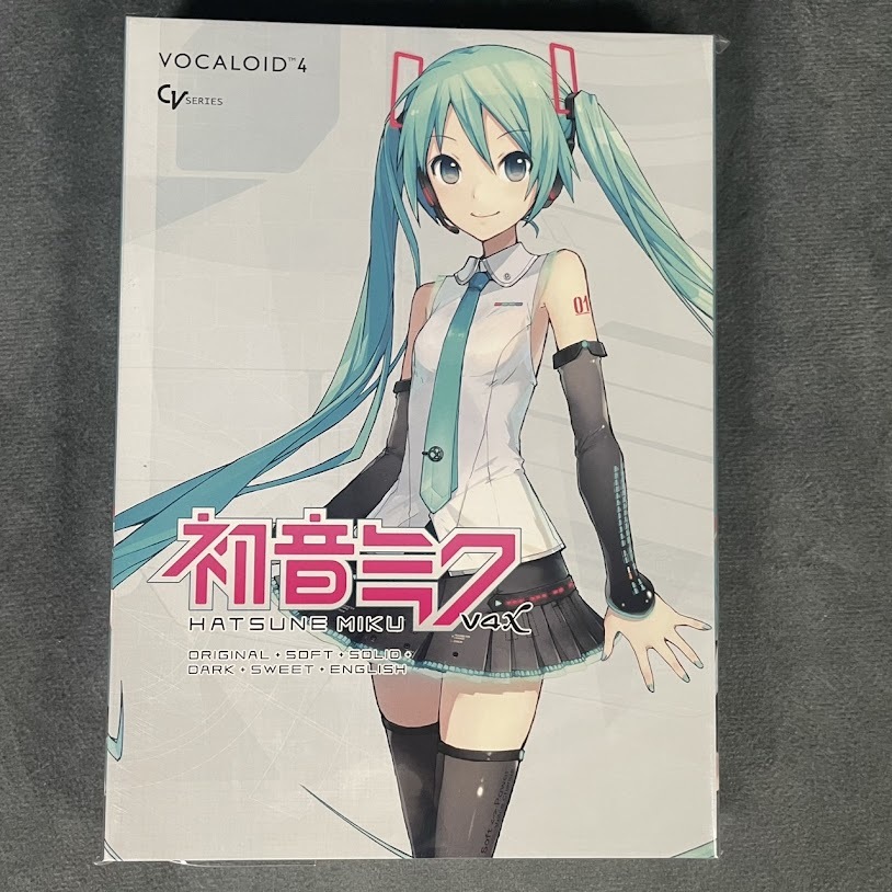 初音ミクV4 ENGLISH バンドル版 CRYPTON 初音ミクV4X Englishバンドル版【DTM安心サポート対象