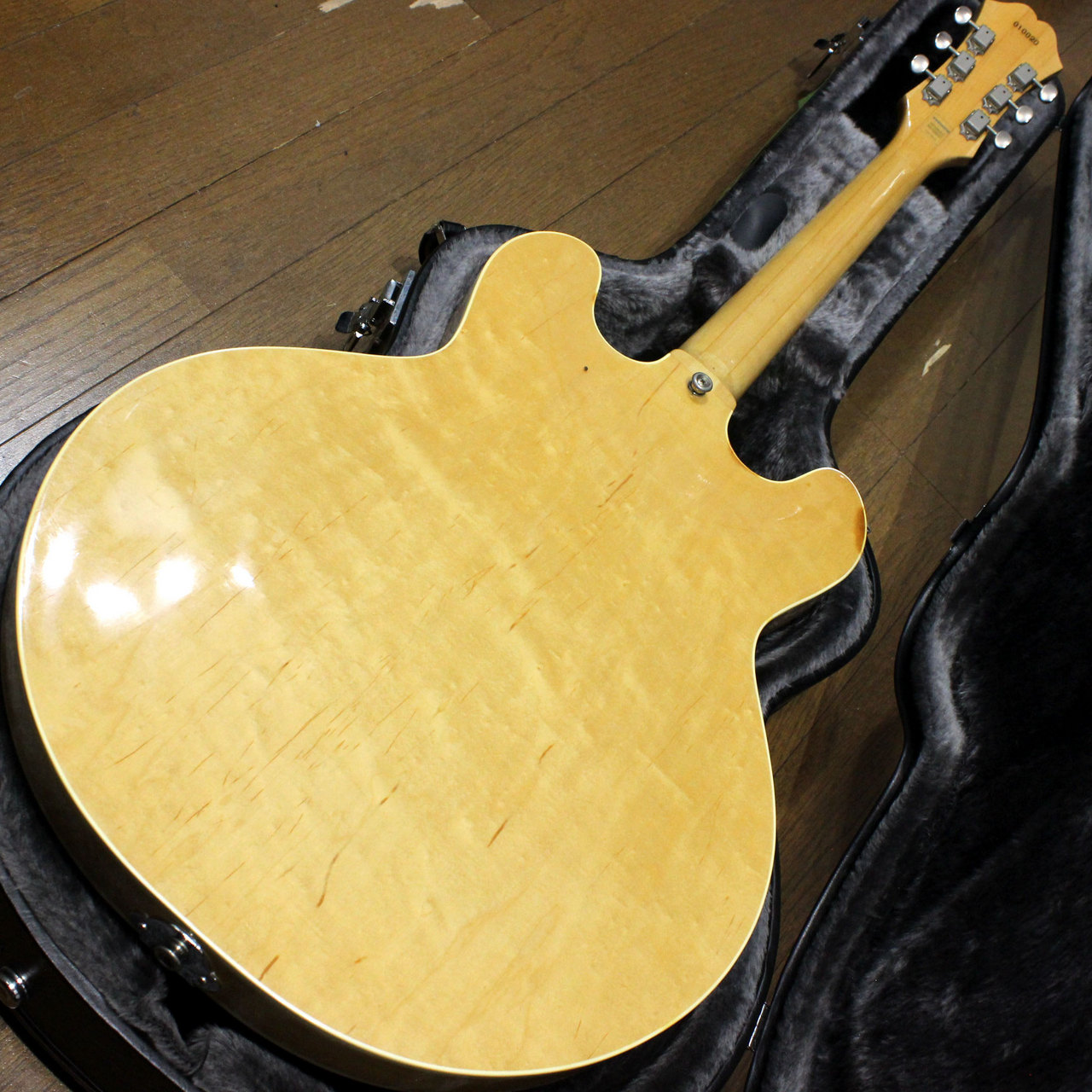 Epiphone CASINO natural ブルーラベル エピフォン カジノ ナチュラル 