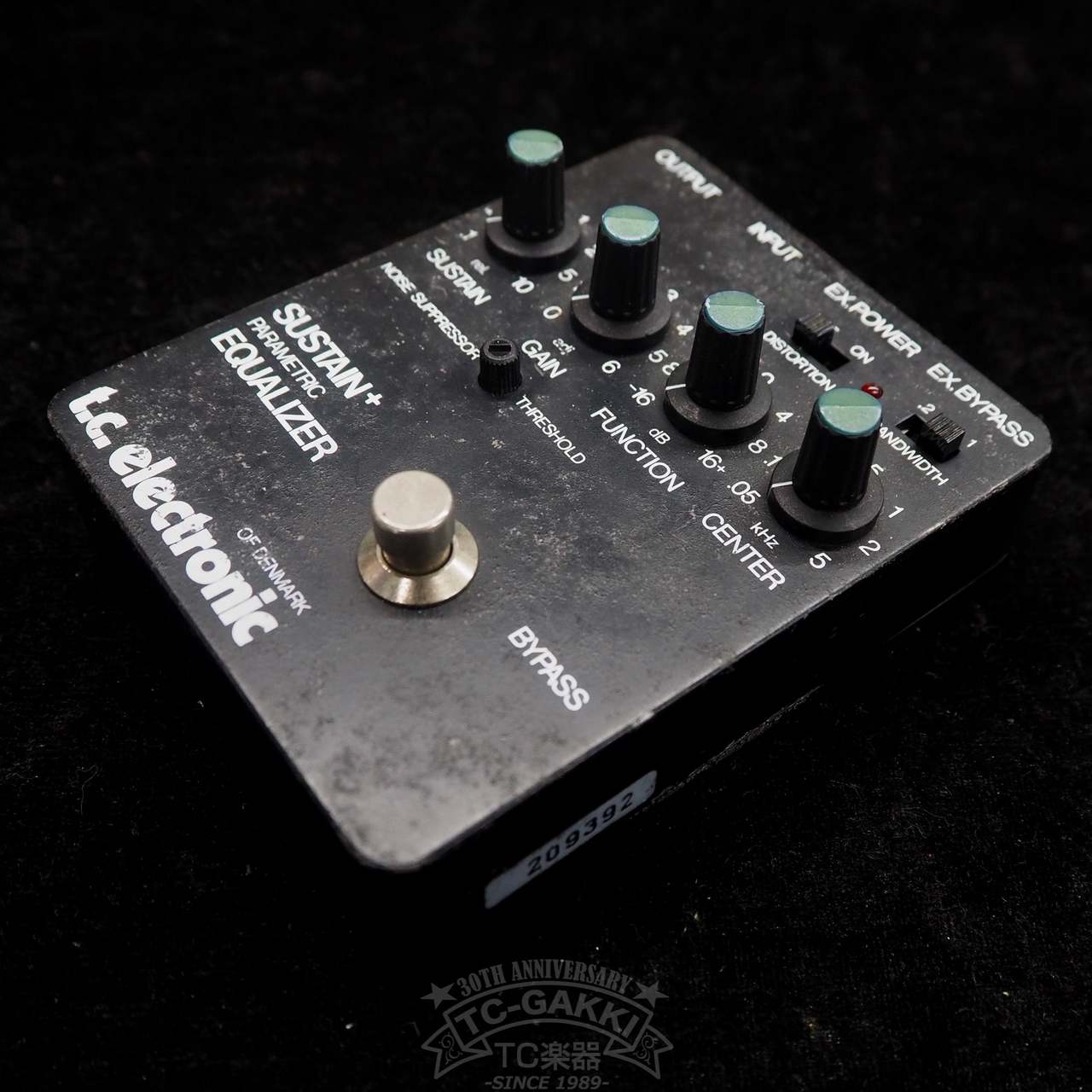 ギター tc electronic sustain+ parametric eq tc electronic SUSTAIN+ PARAMETRIC EQUALIZER (SPE