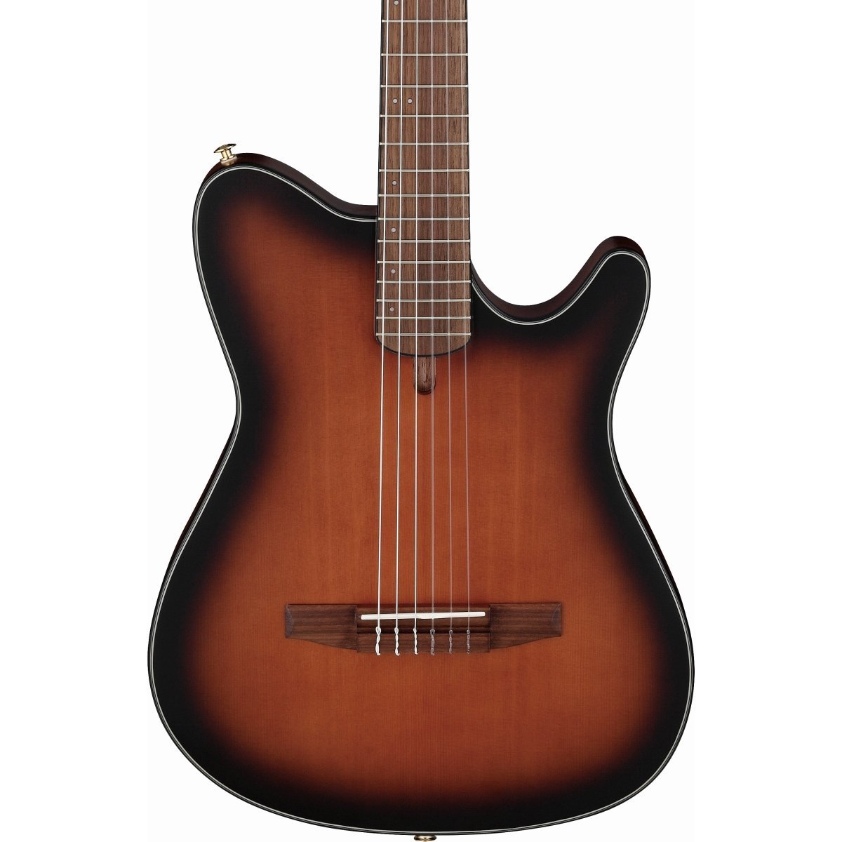 Ibanez ”Nylon Electric Guitar” FRH10N-BSF (Brown Sunburst Flat