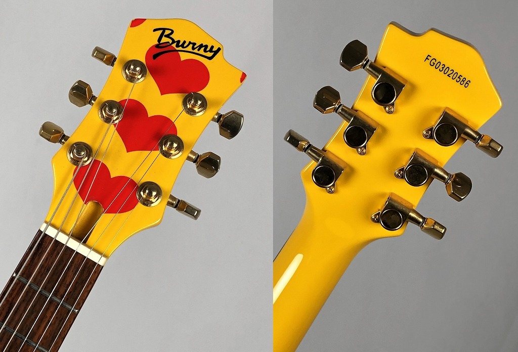 Burny YH-JR -Yellow Heart- 【USED】（中古）【楽器検索デジマート】