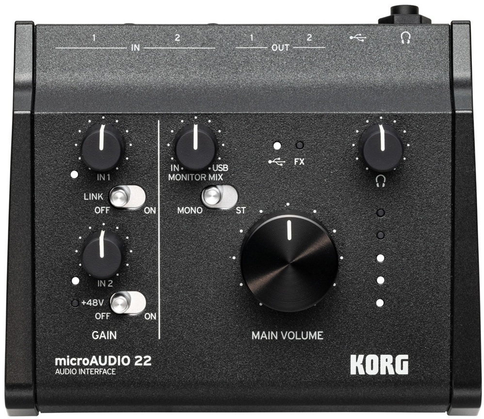 KORG microAUDIO22 オーディオインターフェース（新品）【楽器検索