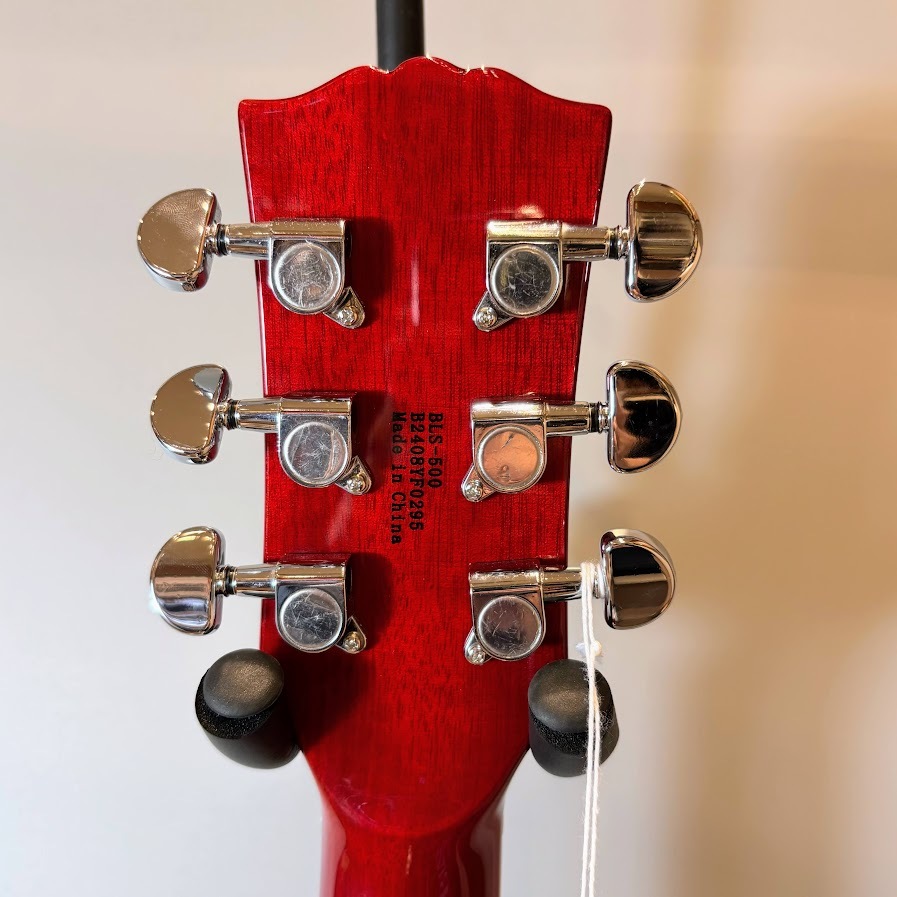 BUSKER'S BLS-500 HCS レスポールタイプ エレキギター チェリー