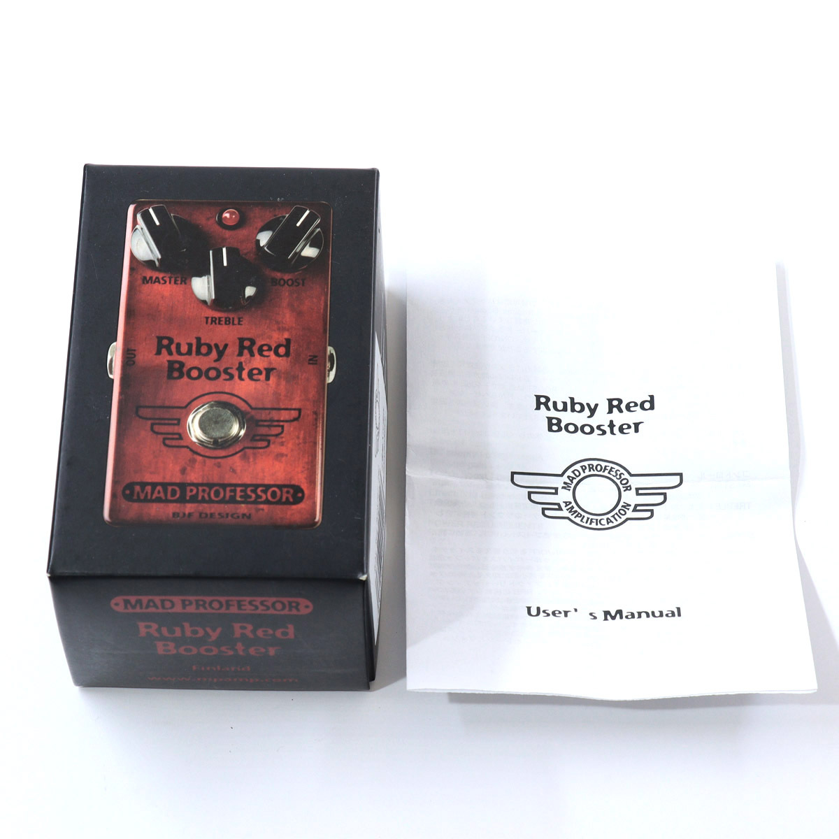 ギター MAD PROFESSOR Ruby Red Booster Mad Professor Ruby Red Booster | Reverb