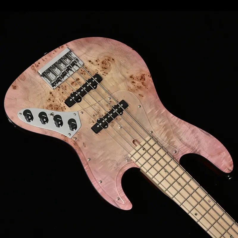 Bacchus エレキベース ピンク　5弦 さえこ様専用 Bacchus エレキベース ピンク 5弦 - メルカリ