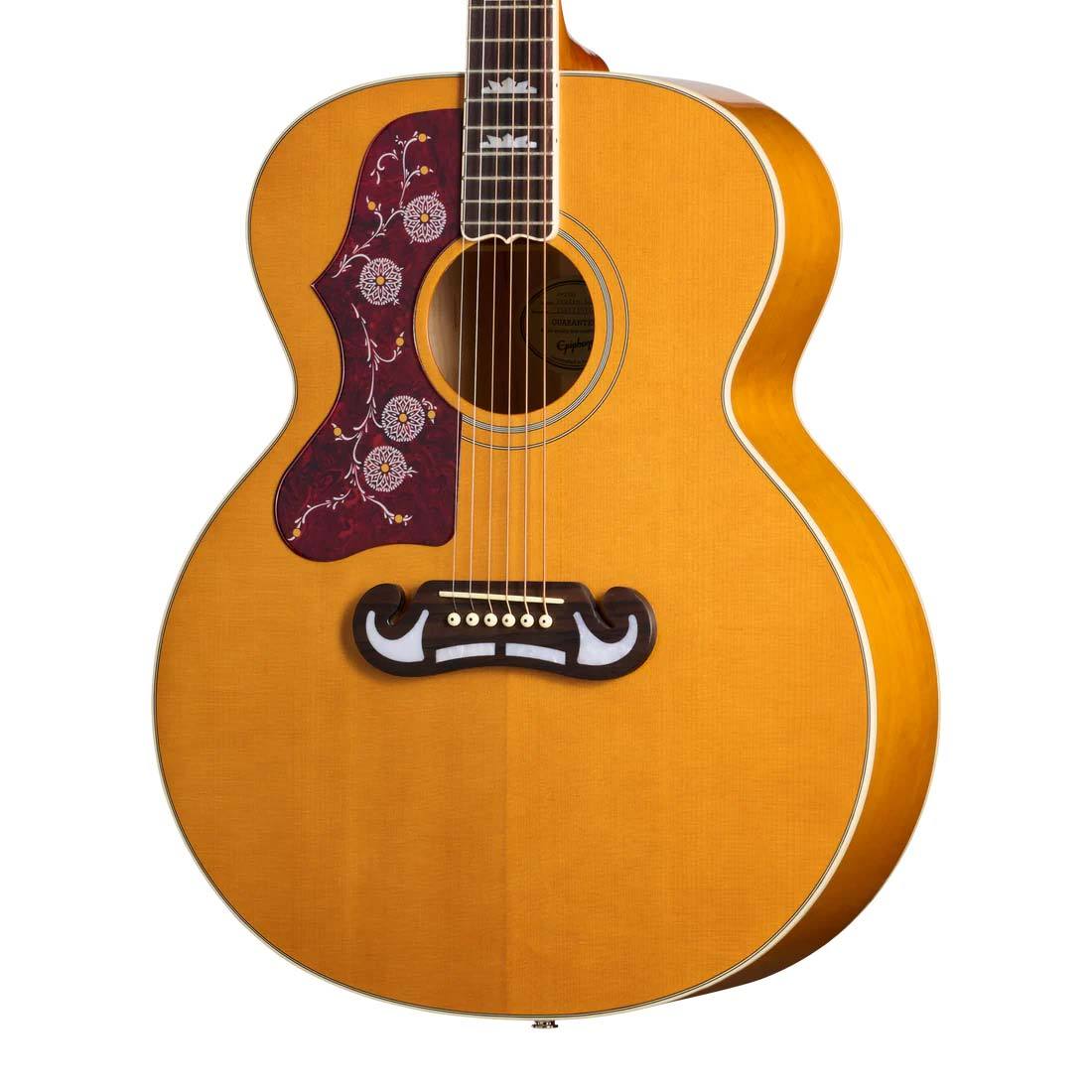 Epiphone J-200 Studio Left-Handed Natural アコースティックギター