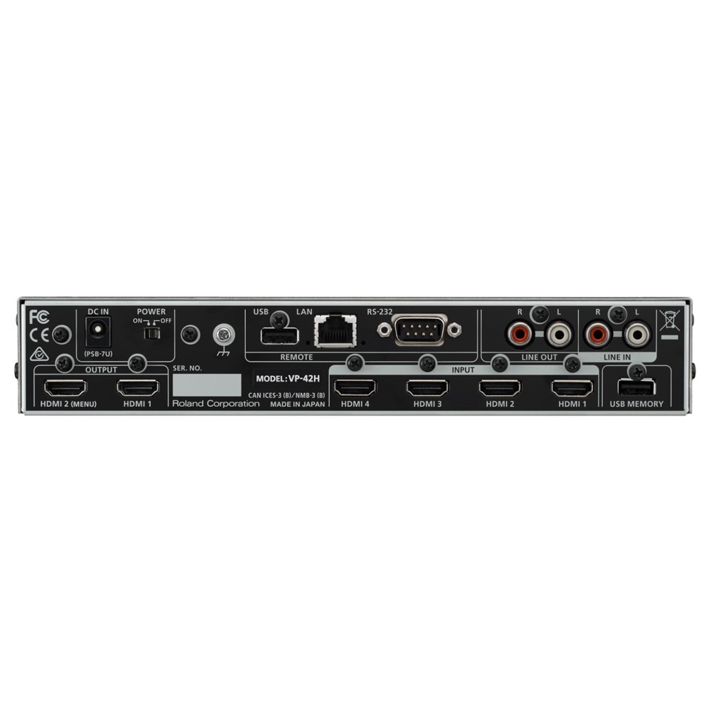 Roland ローランド VP-42H VIDEO PROCESSOR ビデオプロセッサー HDMI4 