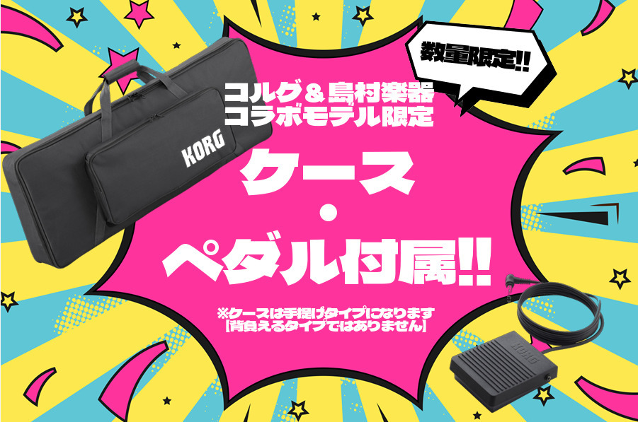 KORG KROSS2-61 (KROSS2-61-SC 限定ホワイト) 【ケース・TRITON