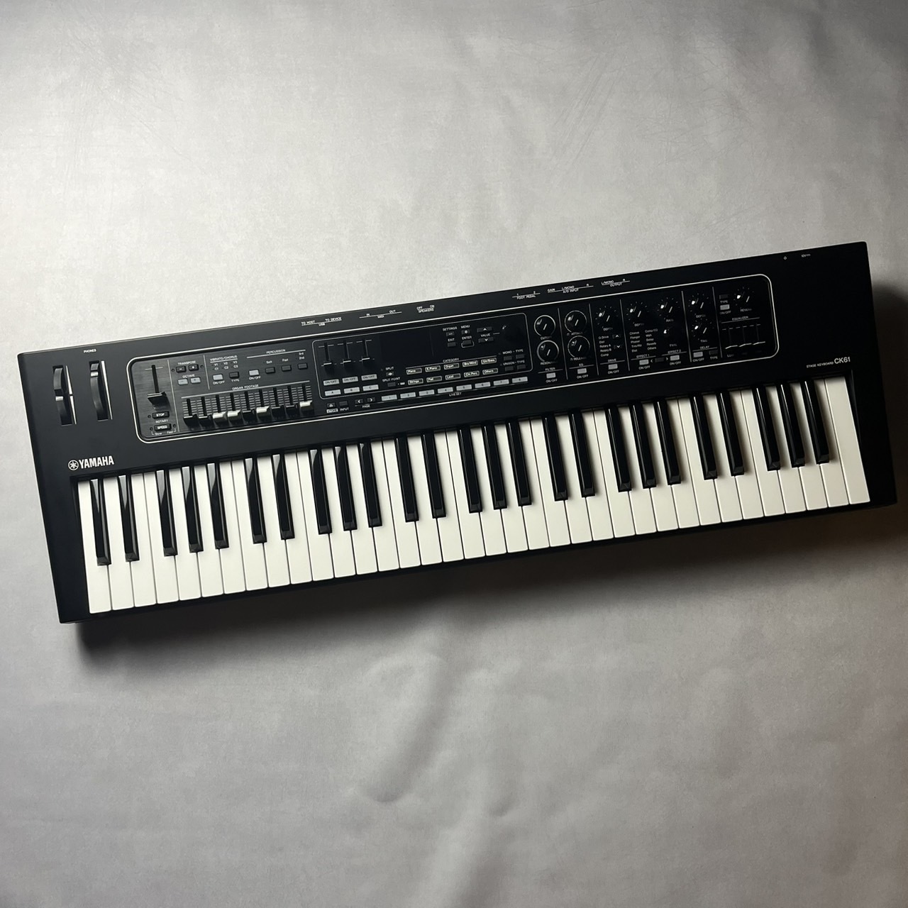 YAMAHA 【展示品特価】CK61 61鍵盤 ステージキーボード/現物写真 YAMAHA 【展示品特価】CK61 61鍵盤 ステージキーボード/現物写真