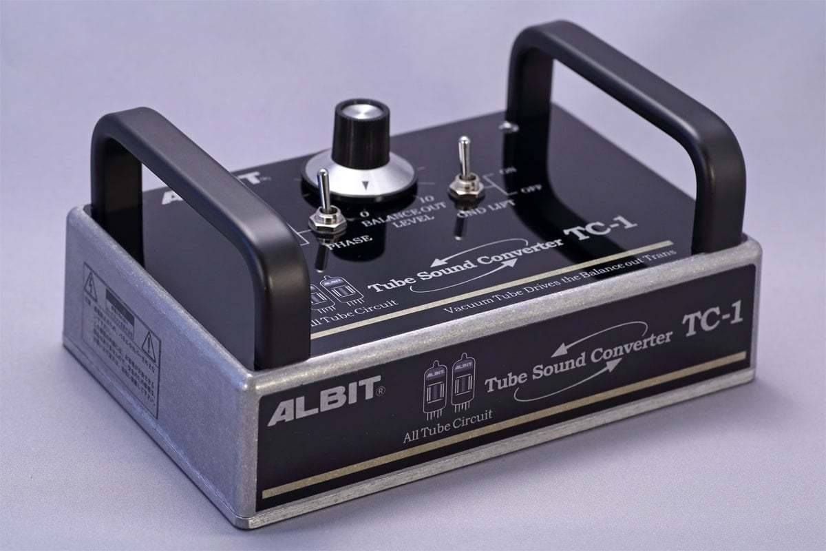 ALBIT TC-1 真空管サウンドコンバーター ALBIT TC-1 チューブサウンドを生み出す高品位ダイレクトボックス