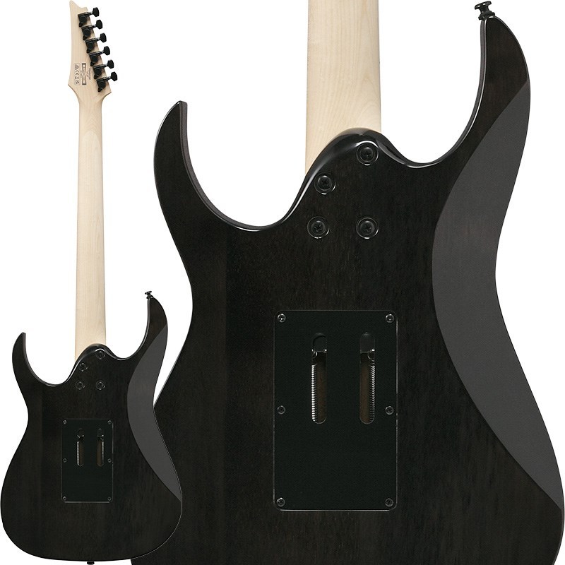【イッぬ】人気/アイボリー黒ダイヤ柄ベニワレン　No.450 Ibanez RGシリーズからブラックマット仕上げの多弦モデル3機種が