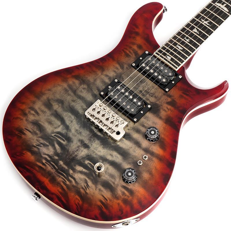 Paul Reed Smith(PRS) SE Custom 24-08 Quilt (Charcoal Cherry Burst