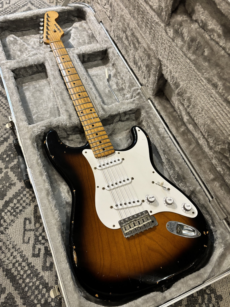 Fullertone Guitars STROKE 54 Rusted Ash 2TS w/ Lindy Fralin P.U.