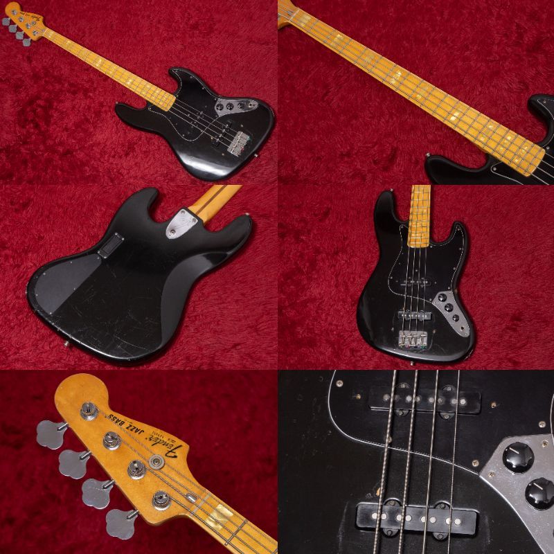 Fender Jazz Bass BLK 1981 4.960kg #S859651【GIB横浜】（中古/送料