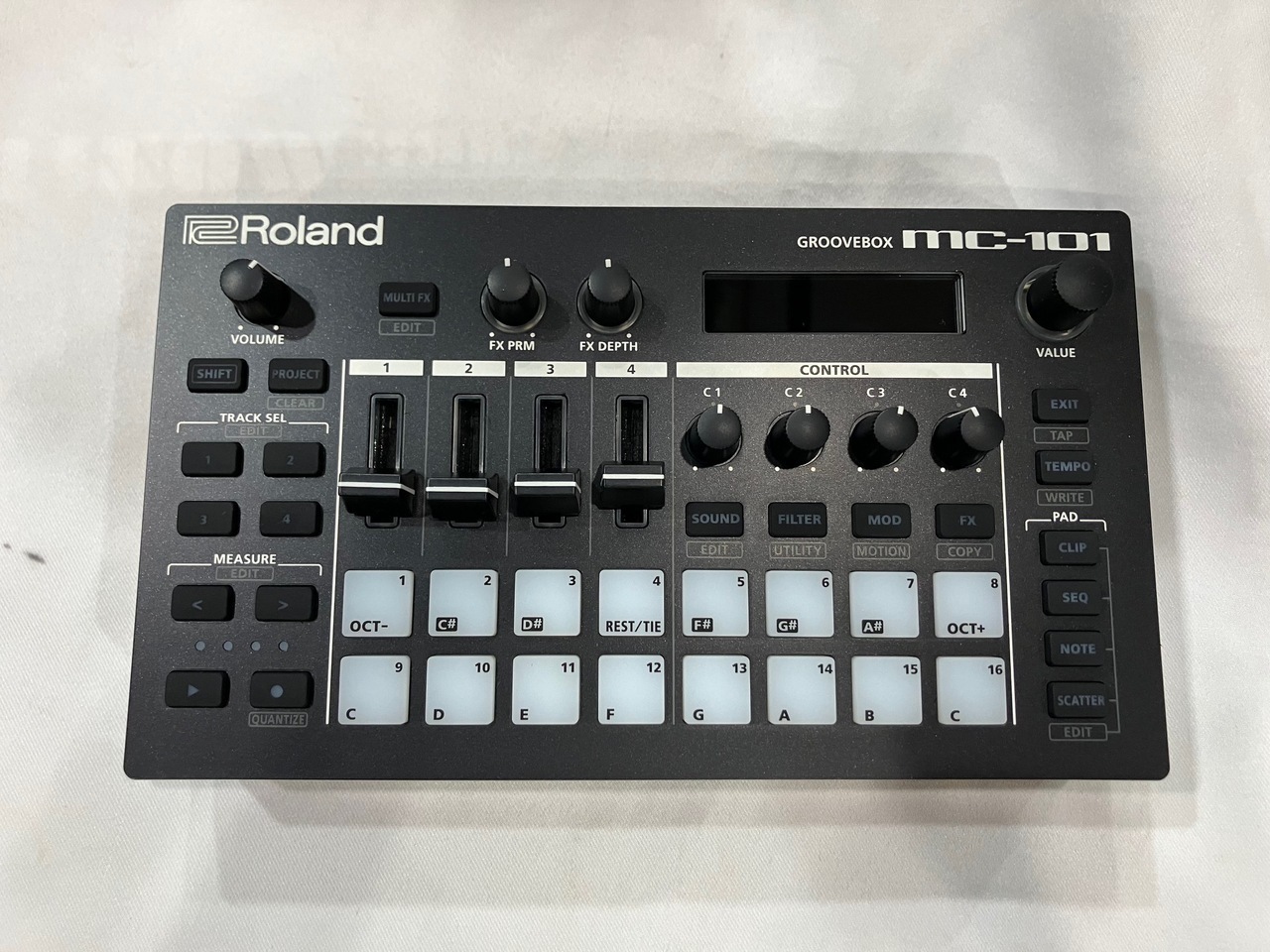 Roland MC-101◆1台限り!B級アウトレット特価!【TIMESALE!~10/6 19:00!】【ローン分割手数料0%(12回迄)】