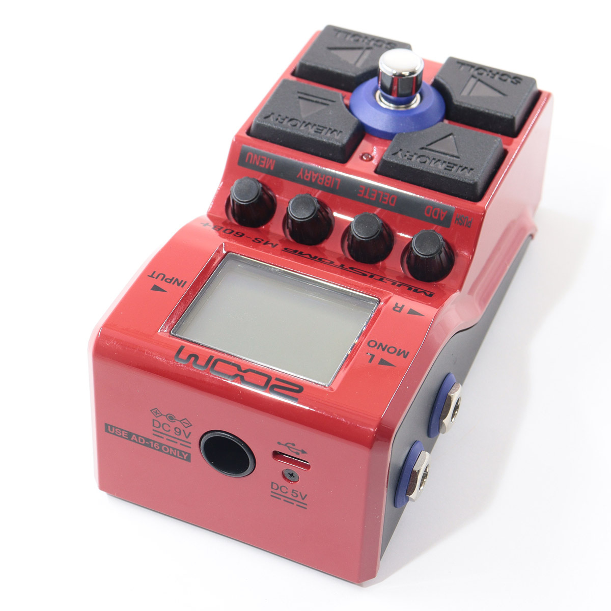 ZOOM MS-60B+ MultiStomp Bass Pedal ベース用 マルチエフェクター