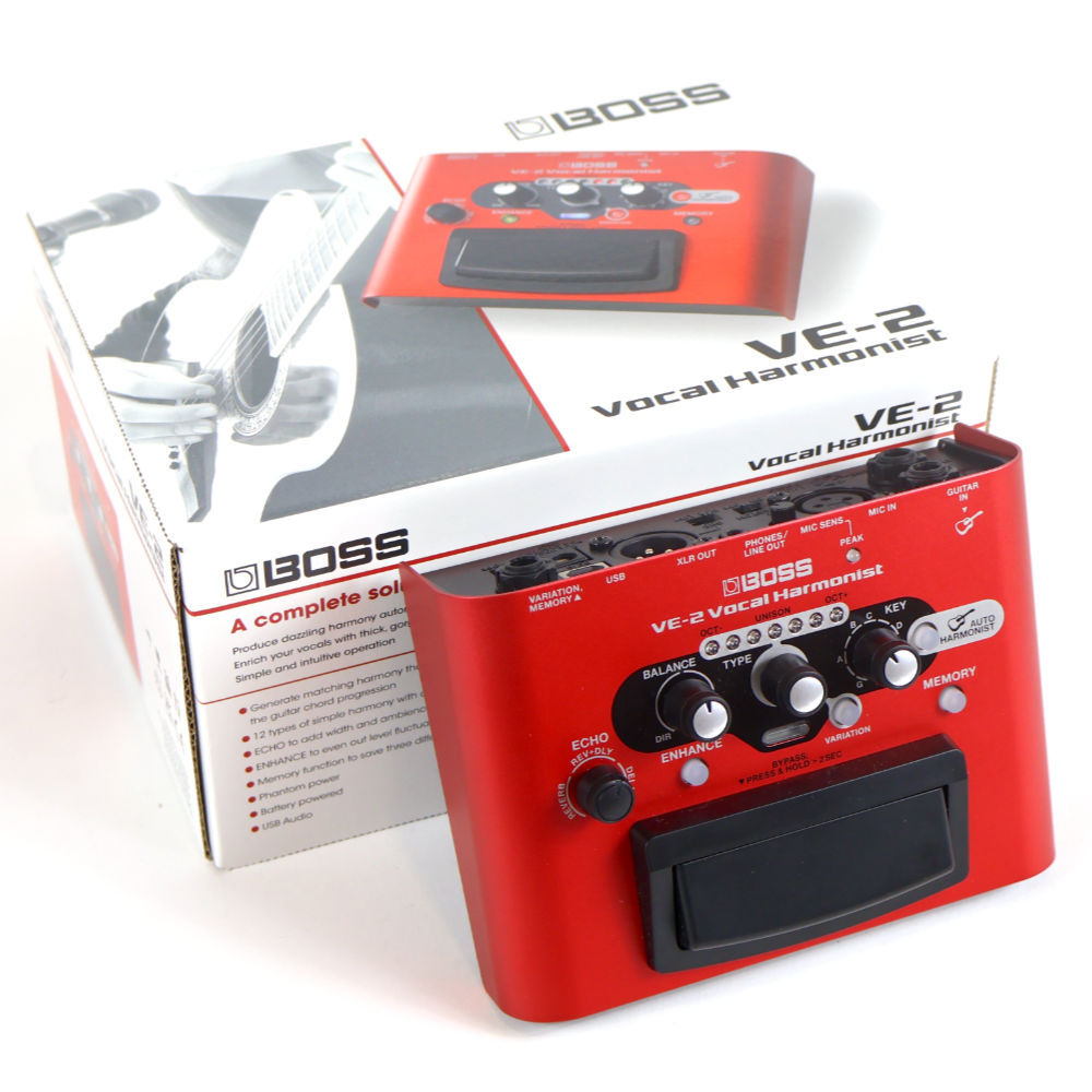 【新品未使用】ボスVE-2 Vocal Harmonist ボーカルエフェクター 中古】BOSS ボス / VE-2 Vocal Harmonist ボーカルエフェクター