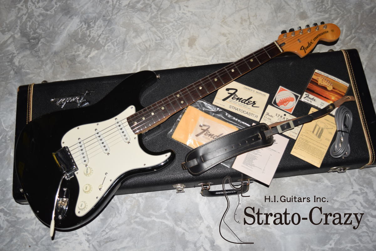 Fender Late '71 Stratocaster Black /1Strings tree Rose neck