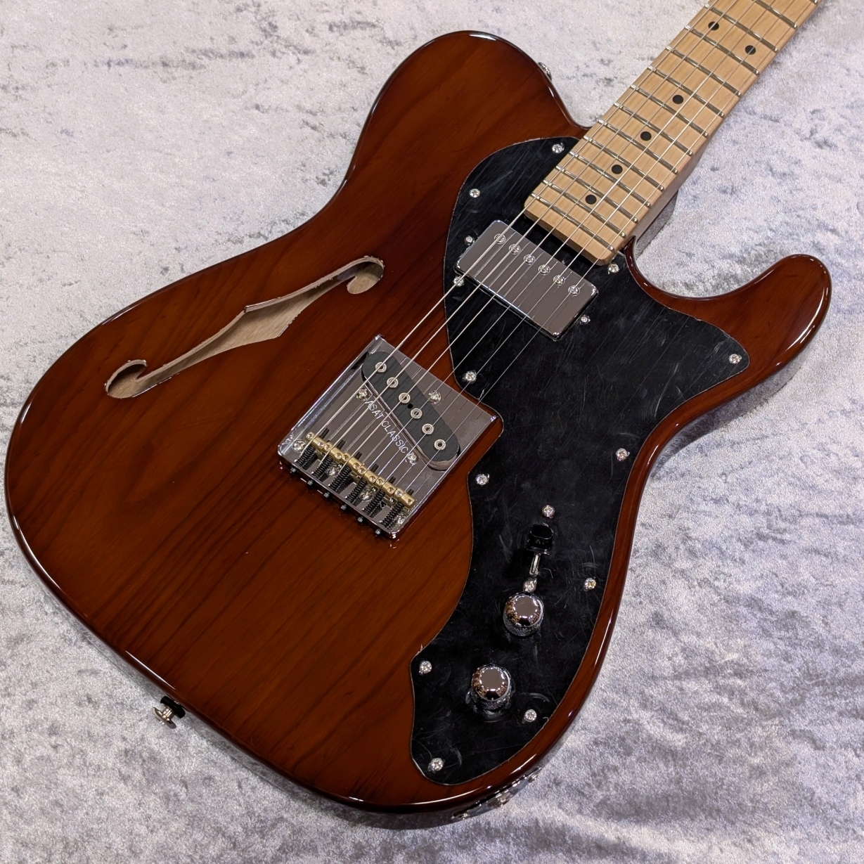 G&L Limited Edition ASAT Classic Bluesboy Thinline / Mocha【2.95kg