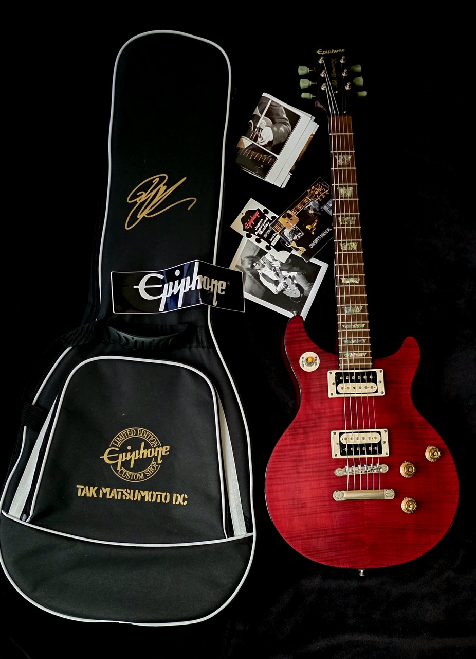 Epiphone TAK MATSUMOTO DC CERRY RED（中古）【楽器検索デジマート】