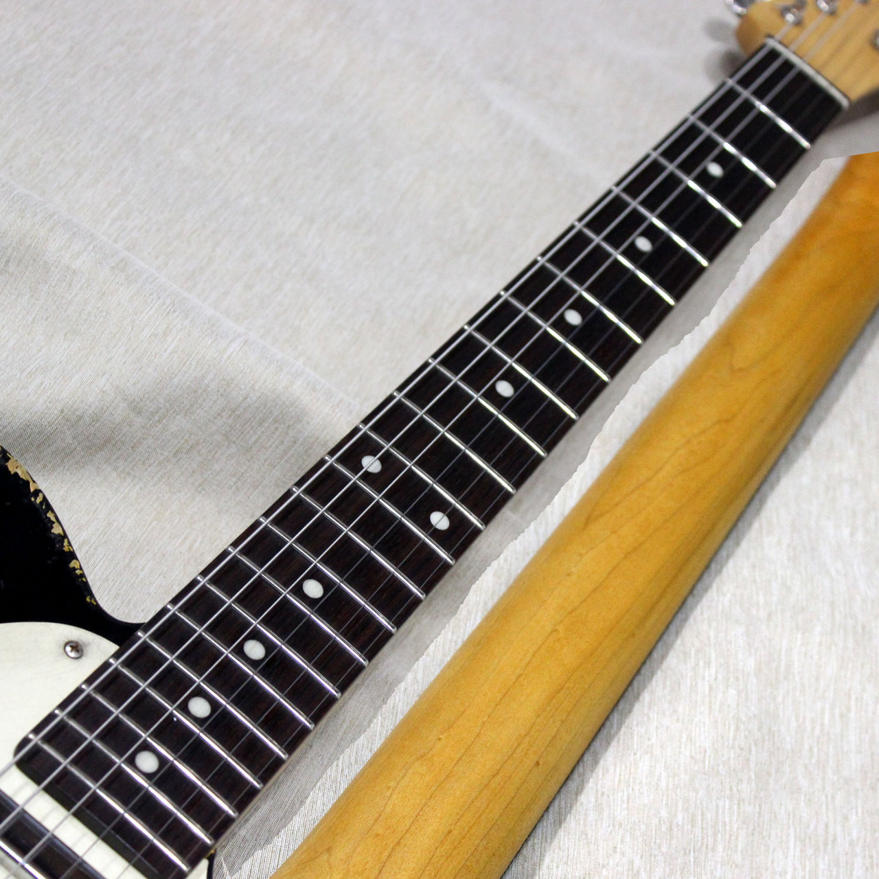MJT Telecaster Sunburst Body Relic (Aegd) + アイモク(愛知木材