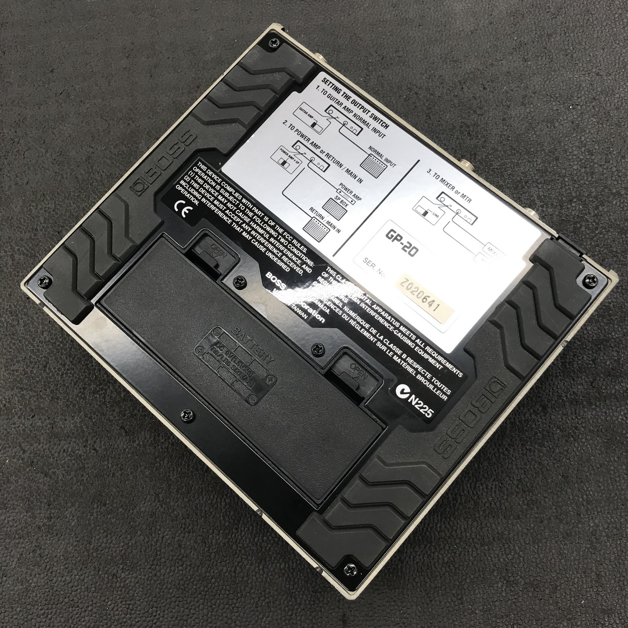 BOSS GP-20 Guitar Amp Processor（中古）【楽器検索デジマート】