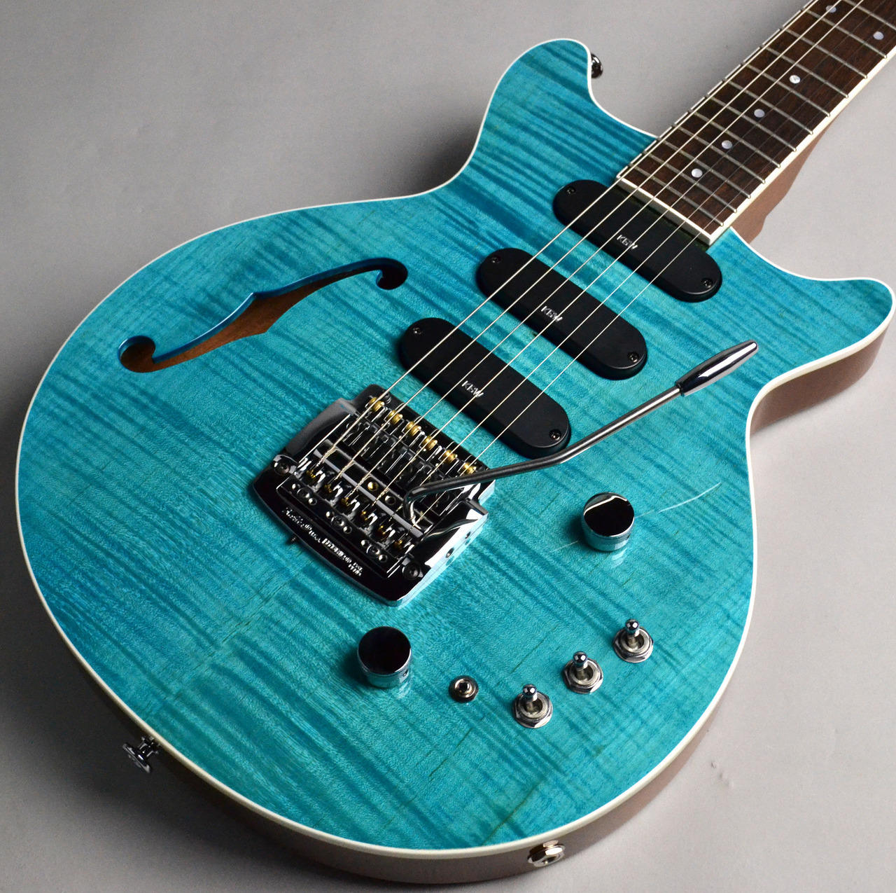 Kz Guitar Works Kz One Semi-Hollow 3S23 Kahler Turquoise Blue 