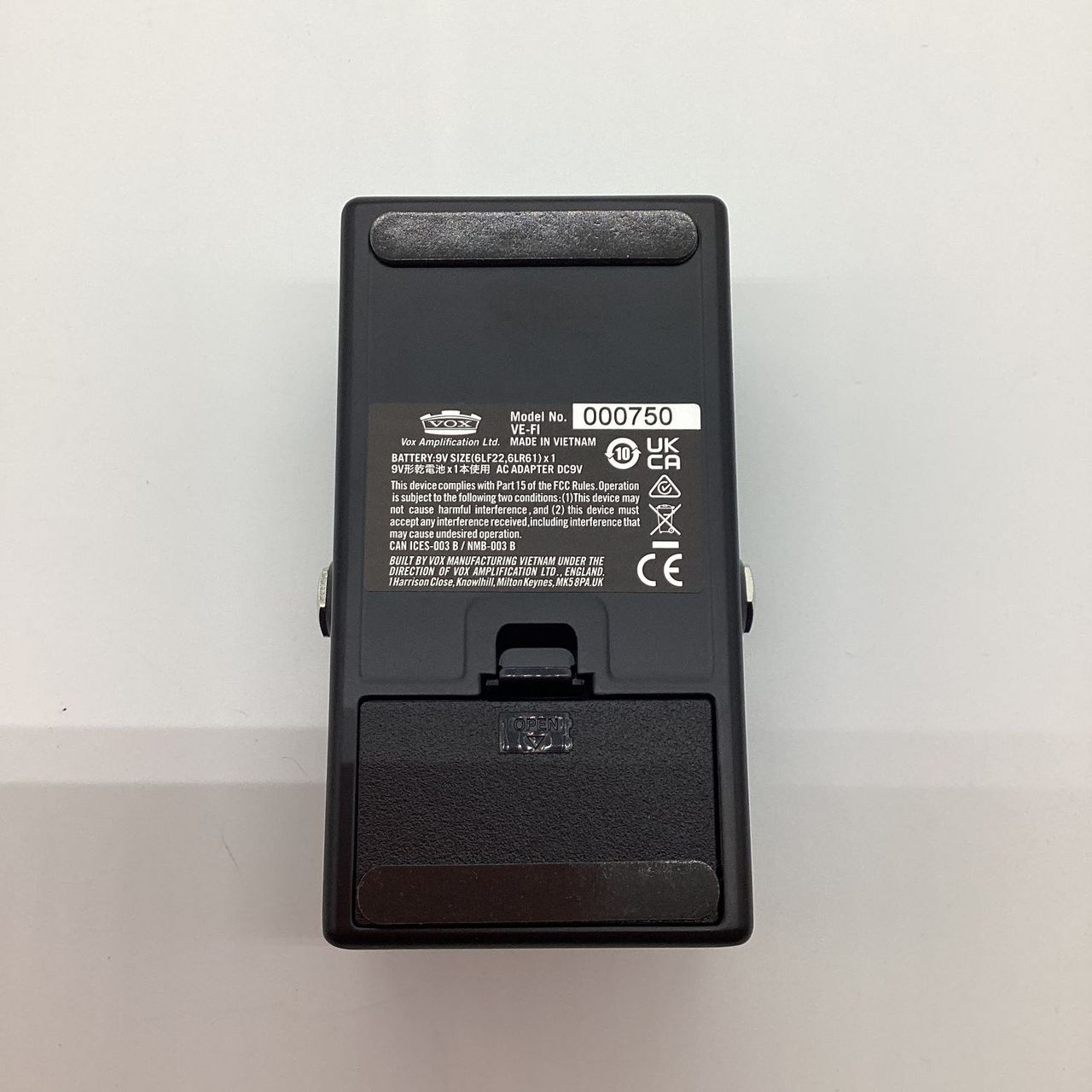 VOX FUEL INJECTOR ストンプペダルValvenergyシリーズ 【第二弾
