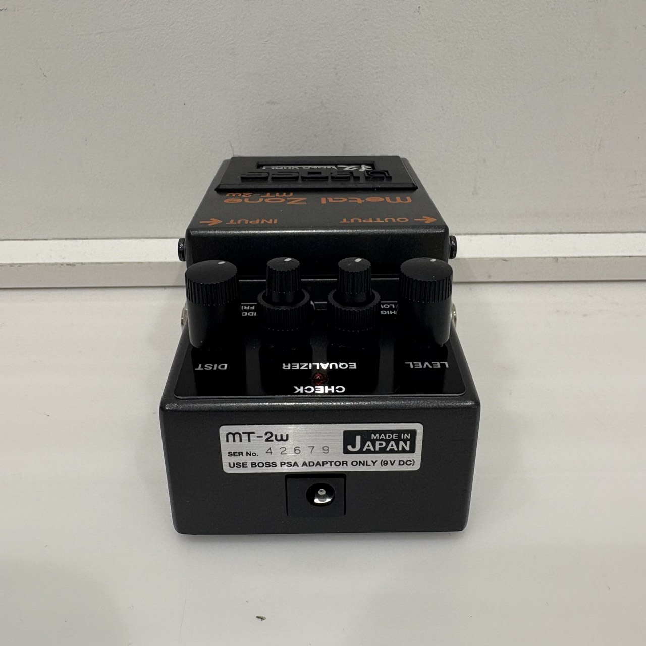 BOSS MT-2W Metal Zone ディストーション メタルゾーン エフェクター