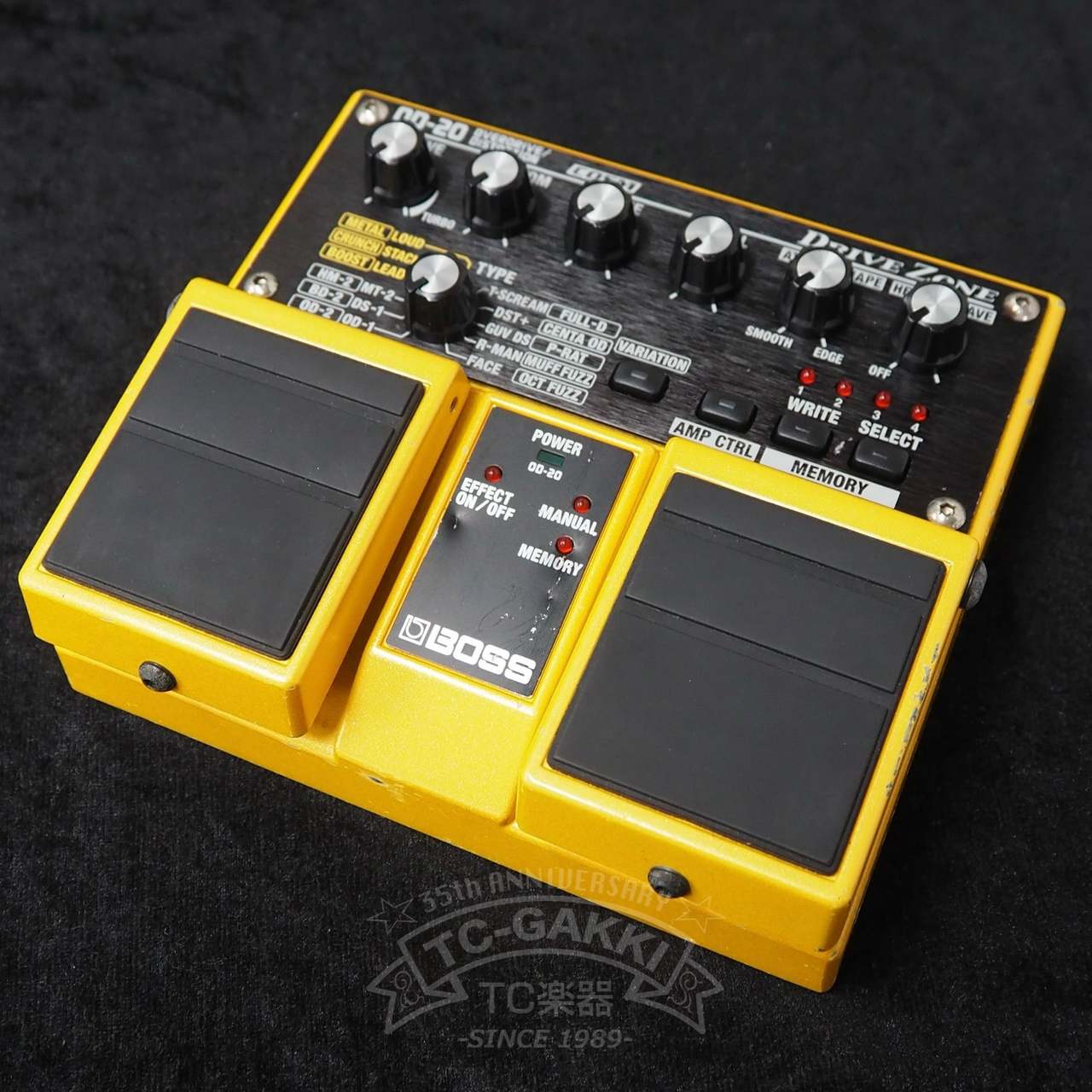 ギター BOSS OD-20 Overdrive/Distortion Boss OD-20 Distortion Overdrive - YouTube