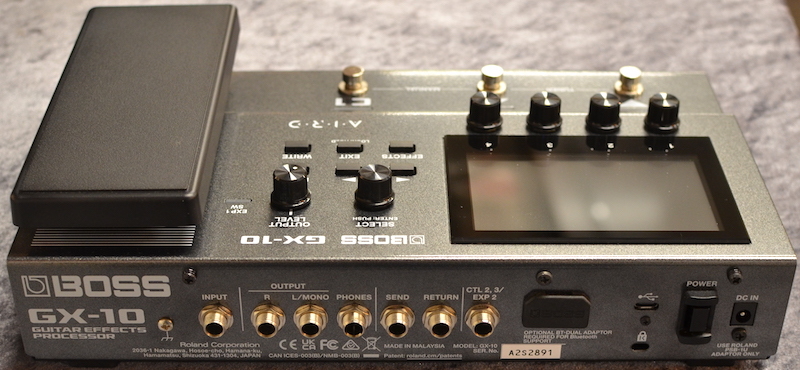 BOSS GX-10 Guitar Effects Processor 【中古】（中古）【楽器検索