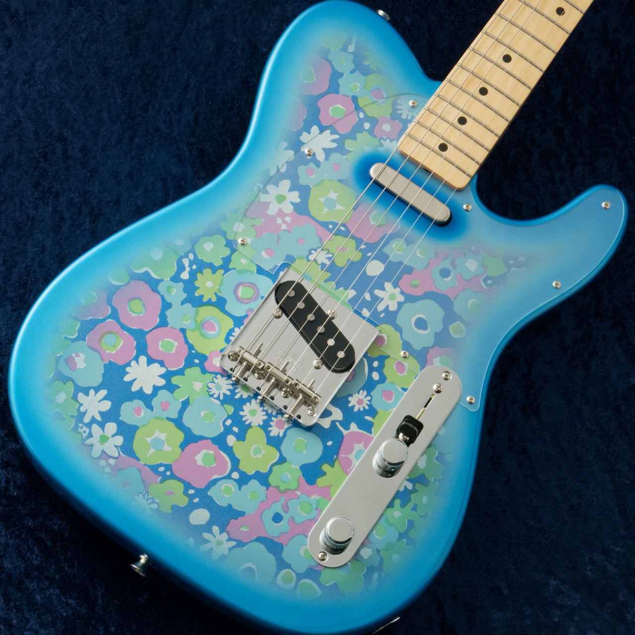 Fender Japan テレキャスターブルーフラワー Fender Made in Japan Limited Telecaster Blue Flower ｜平野