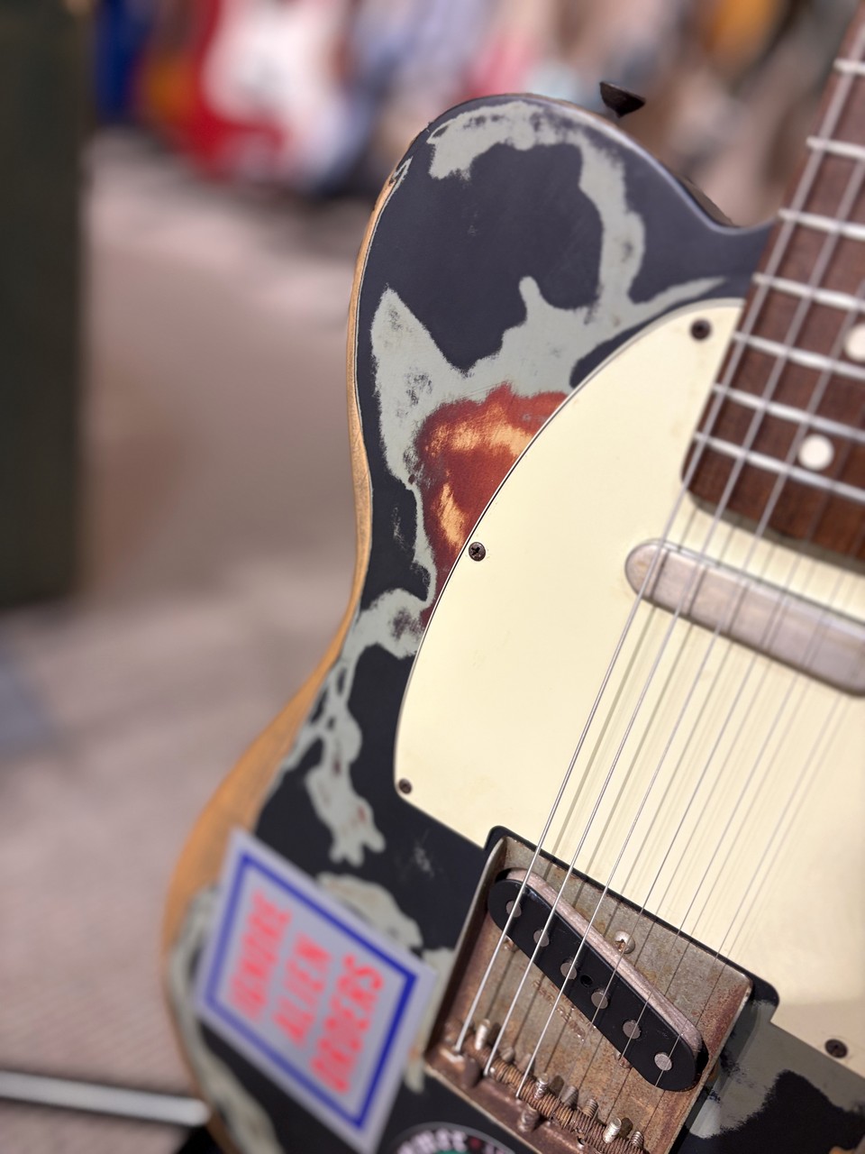 Fender Fender Joe Strummer Telecaster - Road Worn Black ジョー