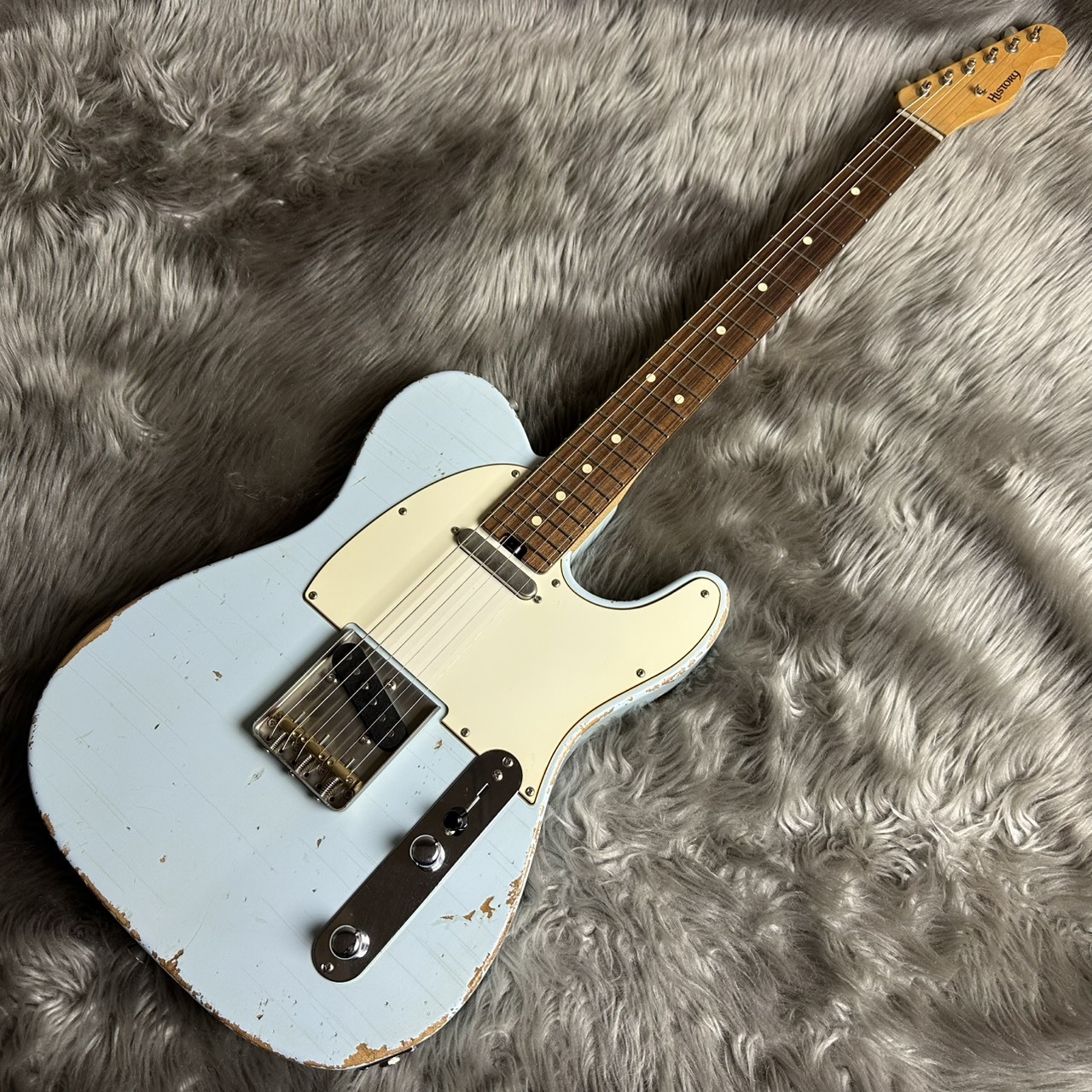 HISTORY HTL-Premium/LTD　DaphneBlue HISTORY HTL-Performance Dark LakePlacid Blue ハムバッカー切替可能