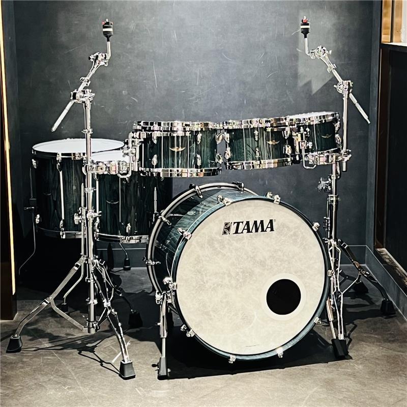 Tama STAR Walnut 6pc Drum Kit [22BD，16&14FT，12&10&8TT] -Light