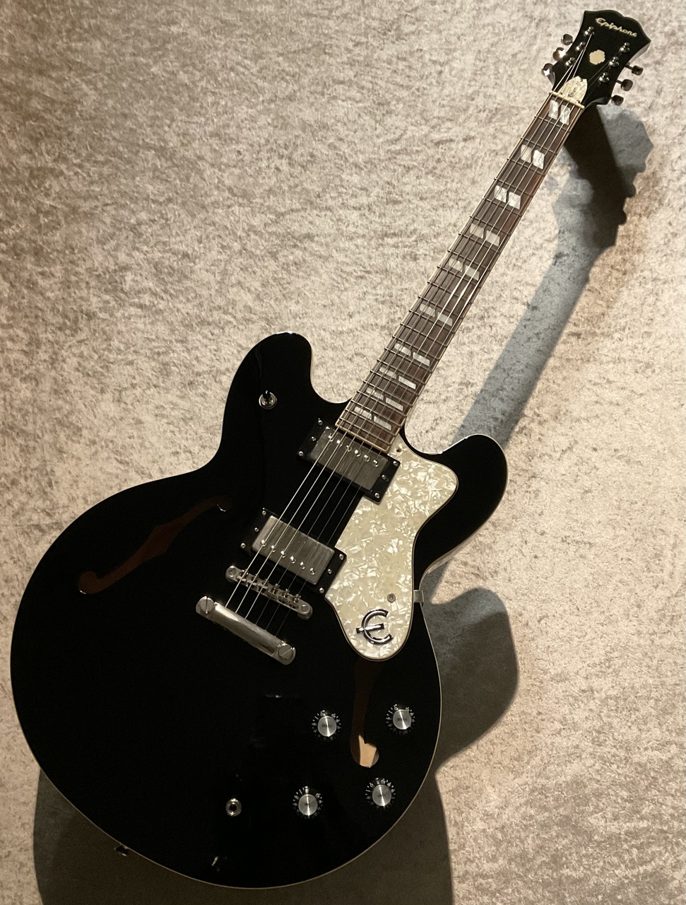 Epiphone 【USED】Riviera II ～Ebony～ 【2010年製中古】【3.60kg