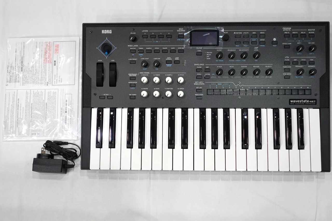 KORG WAVESTATE MK2【1台限定B級特価】【ローン分割手数料0%(12