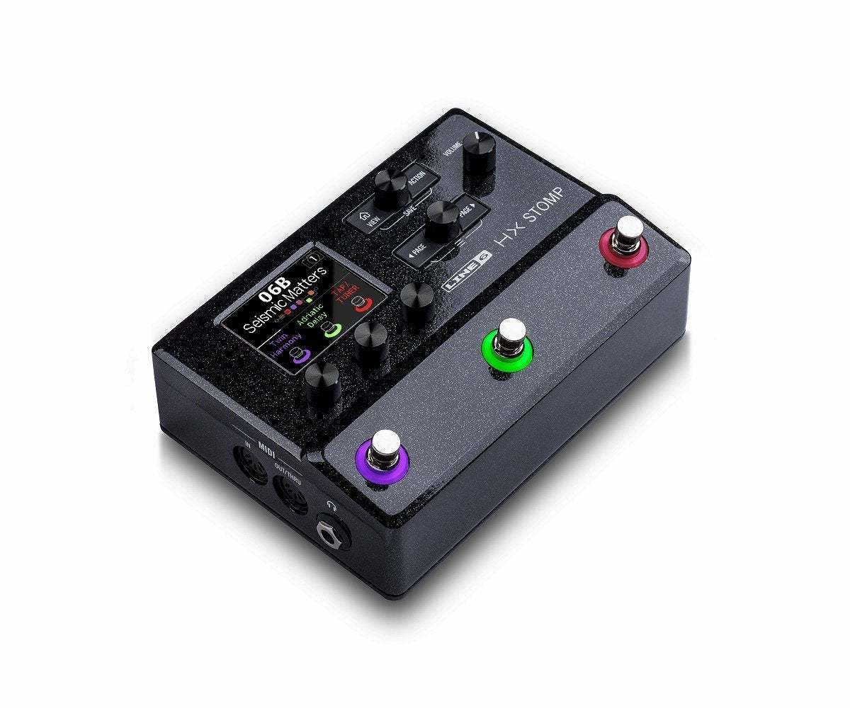 LINE 6 HX STOMP コンパクト プロフェッショナル ギタープロセッサー