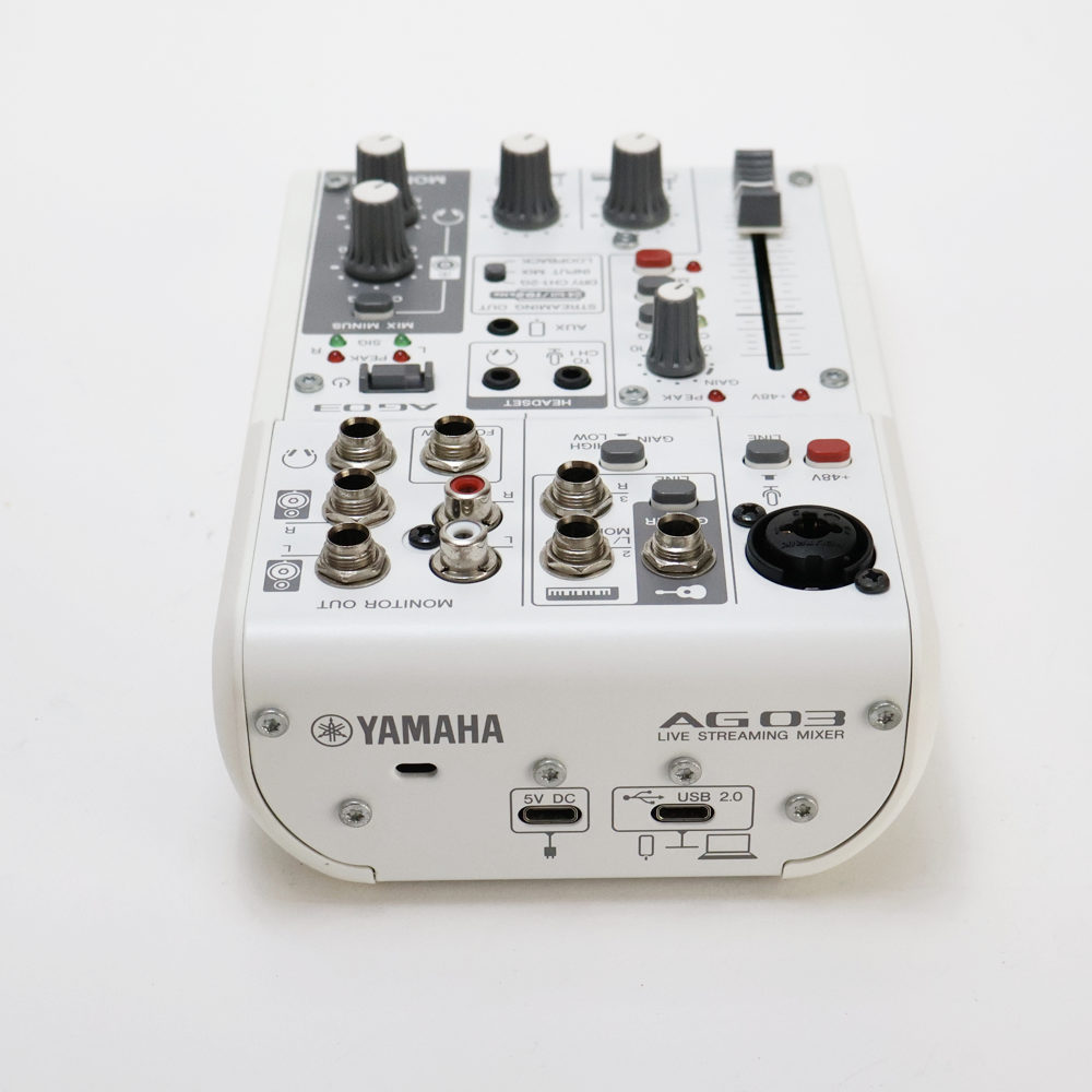 YAMAHA AG03 MK2 W ホワイト 【公式通販】