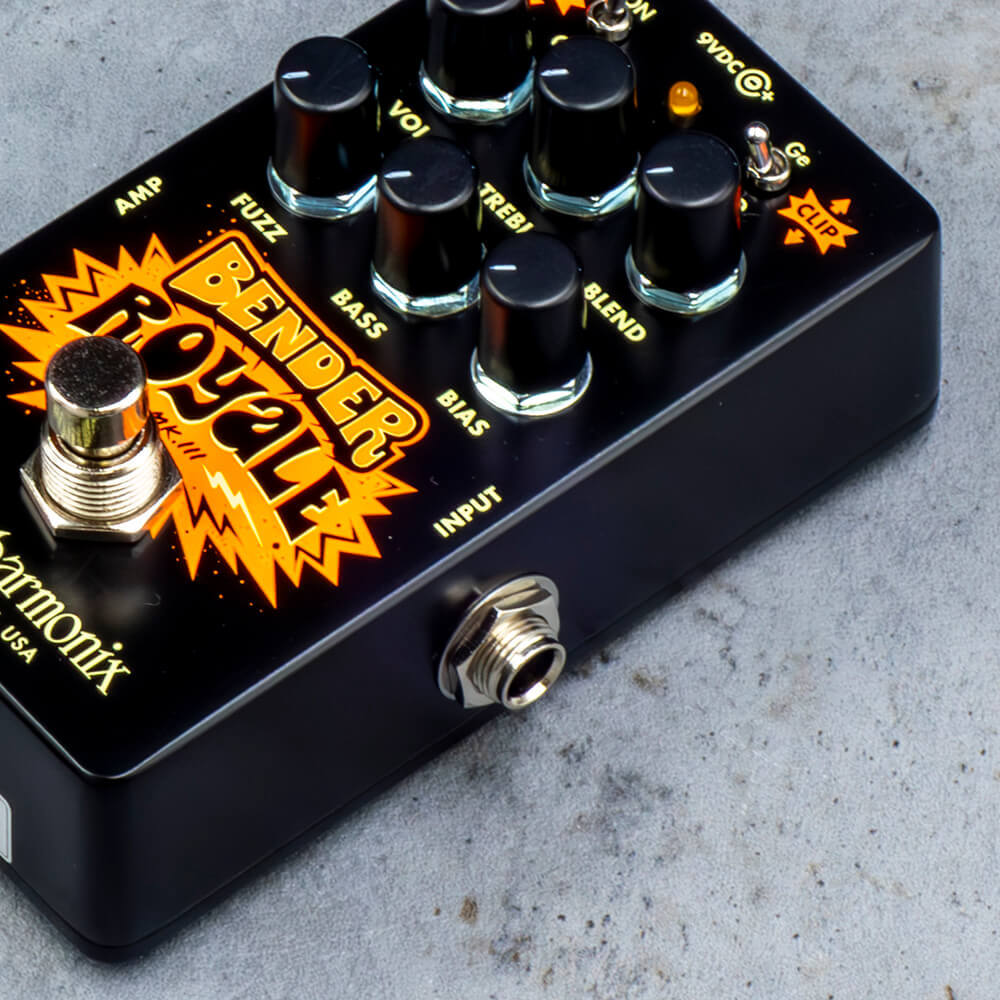 Electro-Harmonix BENDER ROYAL BLACK【EHX渾身のファズペダル】（新品
