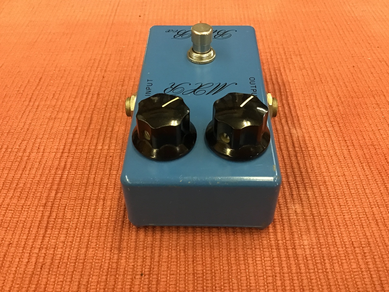MXR Blue Box Script Logo（ビンテージ）【楽器検索デジマート】