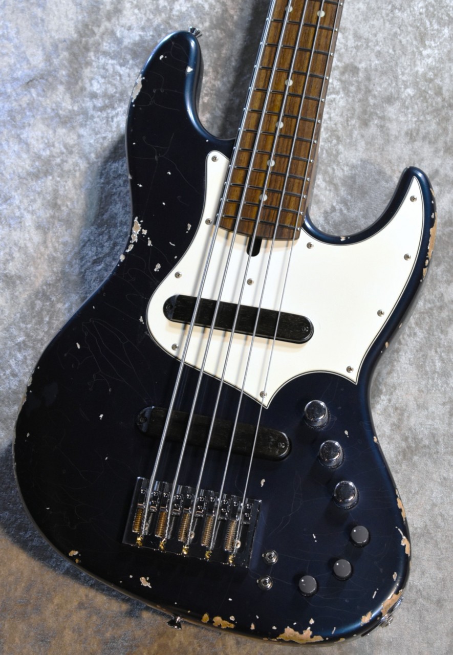 Xotic XJ-1T 5st Alder RM-Neck RW-FB -Mercedes Blue-Lacquer M-Aged