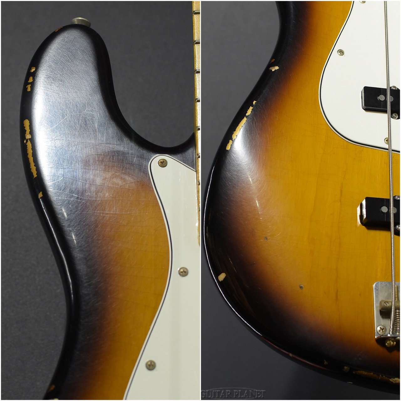 K-Line Guitars Junction Bass Medium Aged -2Tone Sunburst