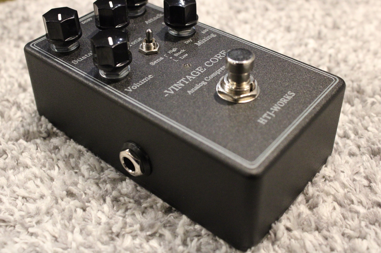 競売 VINTAGE HTJ-WORKS CORE -Black-【アナログ COMPRESSOR ギター