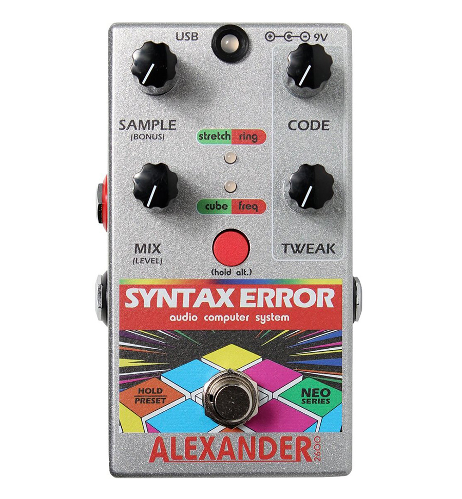 ALEXANDER | SYNTAX ERRORエフェクター Alexander Pedals Syntax Error《ビットクラッシャー/リング