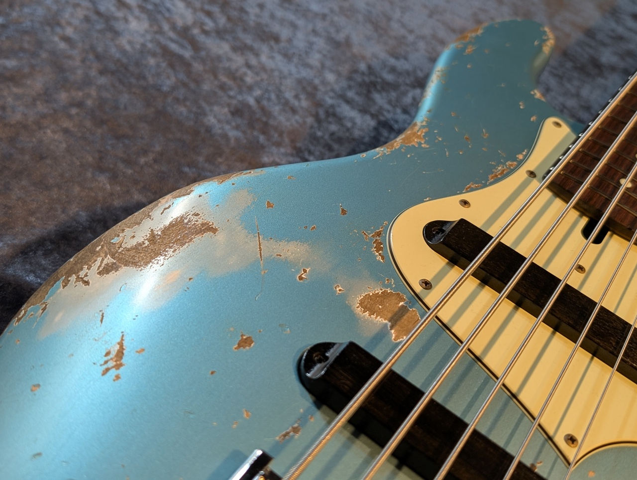 Xotic XJ-1T 5st Alder/R -Ice Blue Metallic H.Aged MH-【4.35